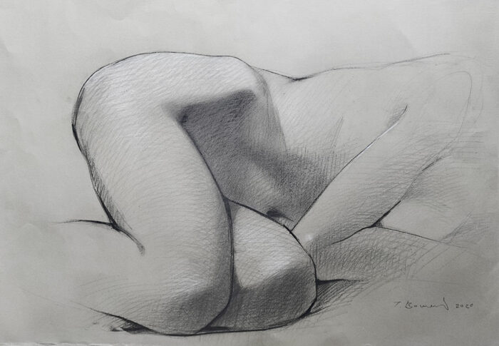 Anatomical study from life of the lower limbs